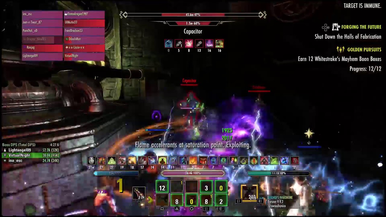 Elder Scrolls Online - progging TTT (vhof trifecta)
