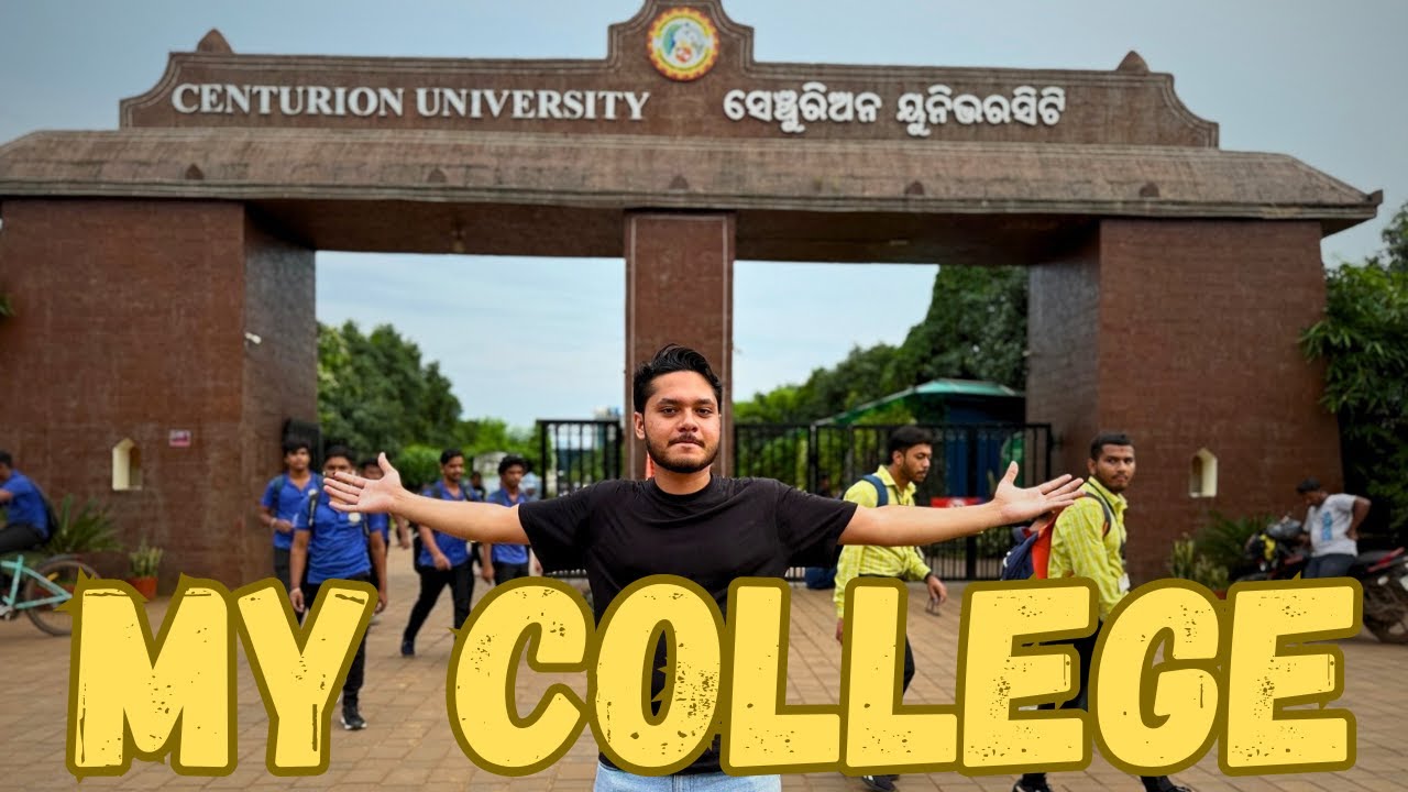 Centurion University Campus Tour 2025 | My College Tour Vlog | College Life in India