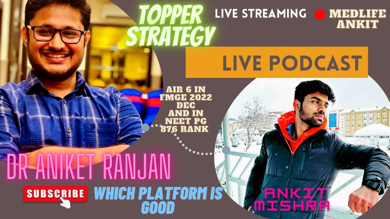 Interview with DR.Aniket Ranjan AIR 6 in fmge 2021 marks 239/300/ Osh state university/