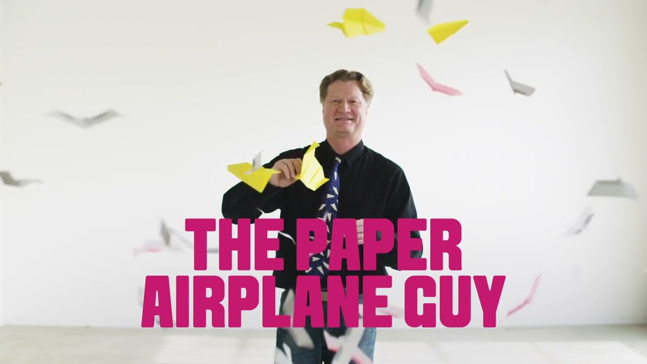 How This Guy Folds and Flies World Record Paper Airplanes