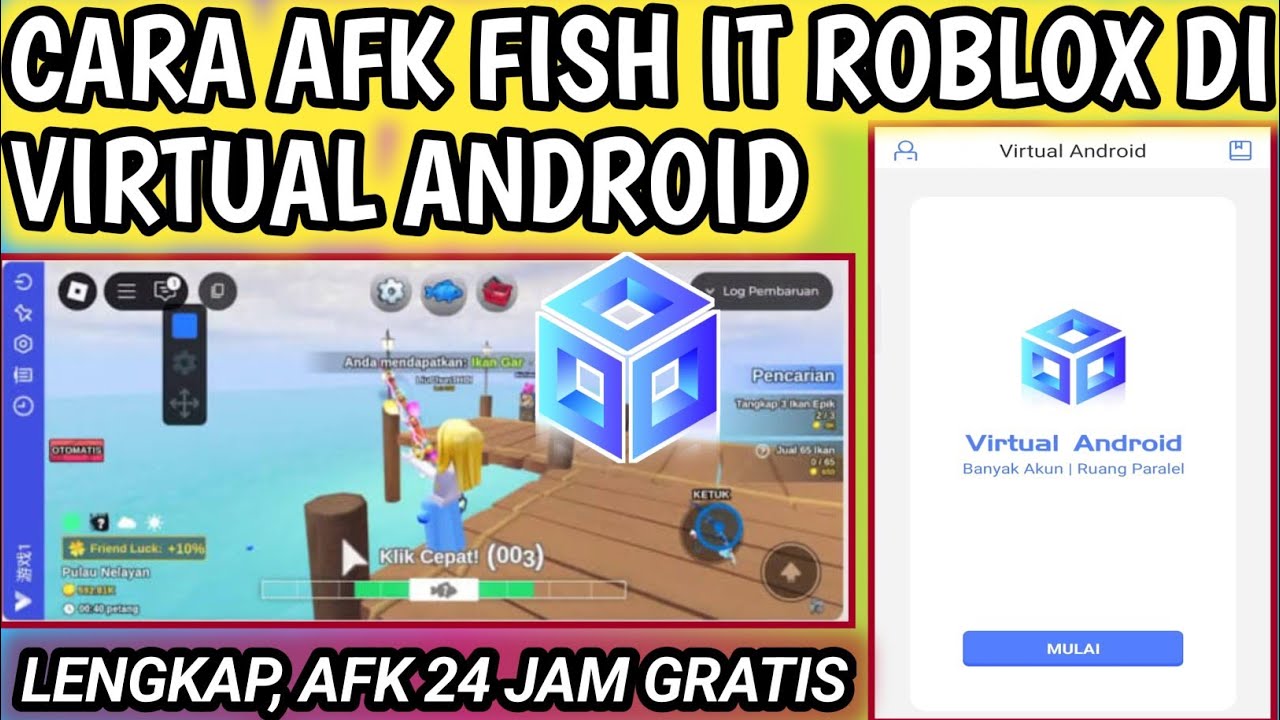 Обновление‼️Как играть в Fish It в Roblox без доступа к виртуальному Android || Как использовать ...