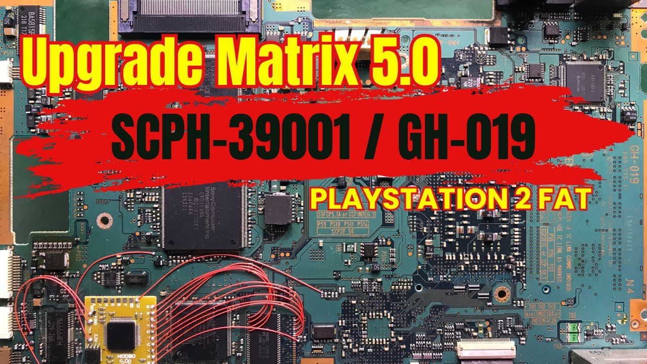 PS2 FAT UPGRADE MATRIX 5.0 || SCPH-39001 / GH-019