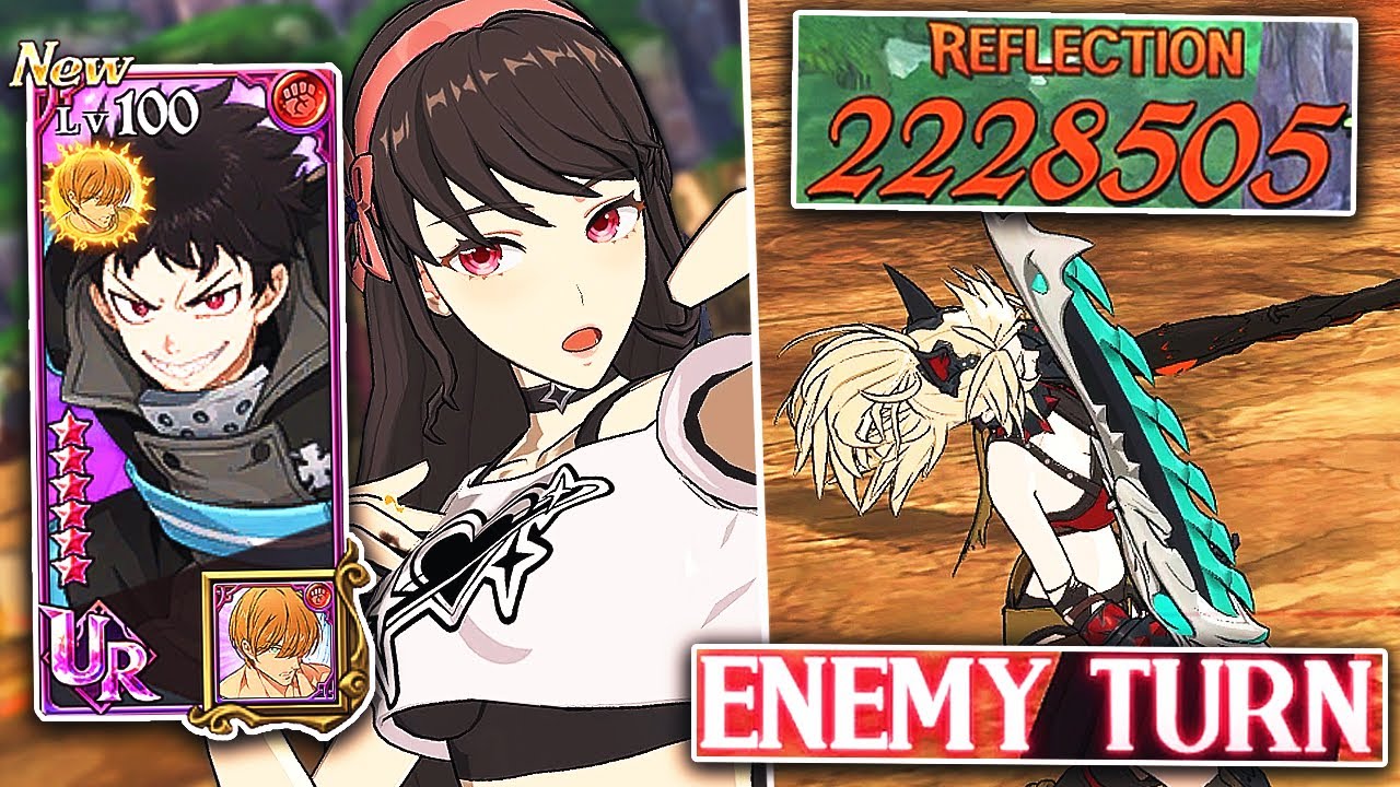 LR ROXY HARD COUNTERED?! SHINRA + YIHWA 2 MILLION REFLECT + EXPEL COMBO!! [7DS: Grand Cross]