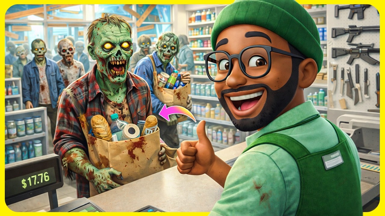 I Started a Supermarket in a Zombie Town... 💀