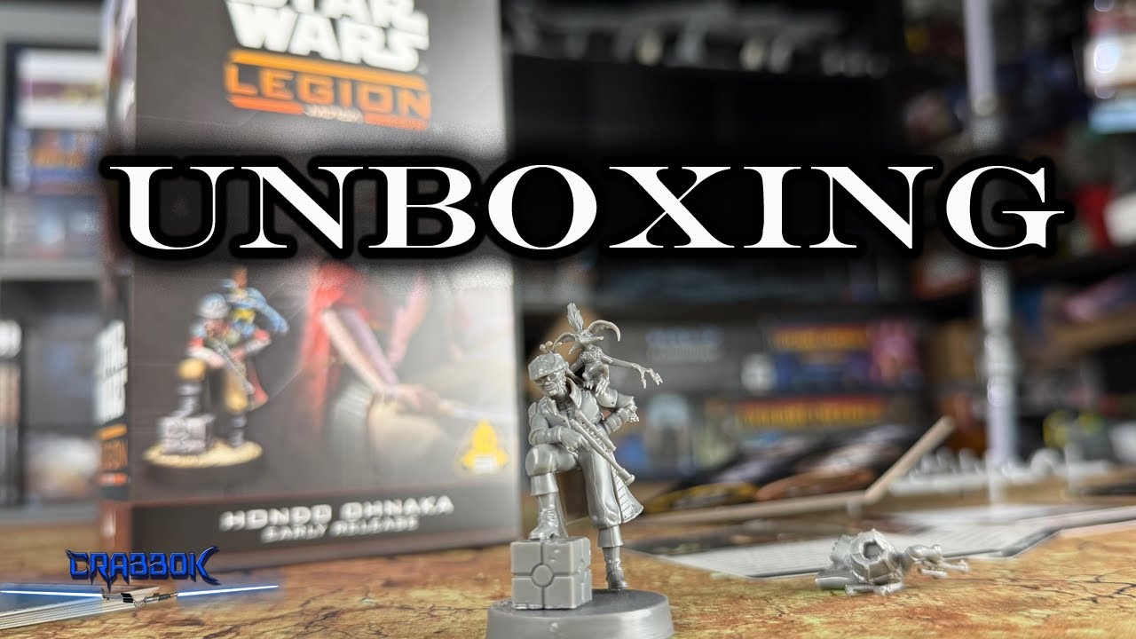 Hondo Ohnaka - Early Release Unboxing and Review - Star Wars Legion