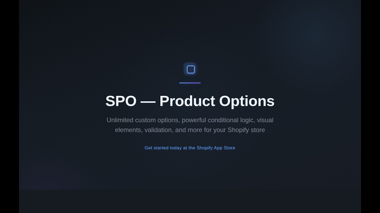 SPO Product Options for Shopify — Getting Started Guide (Dashboard, Theme Setup & First Option Set)