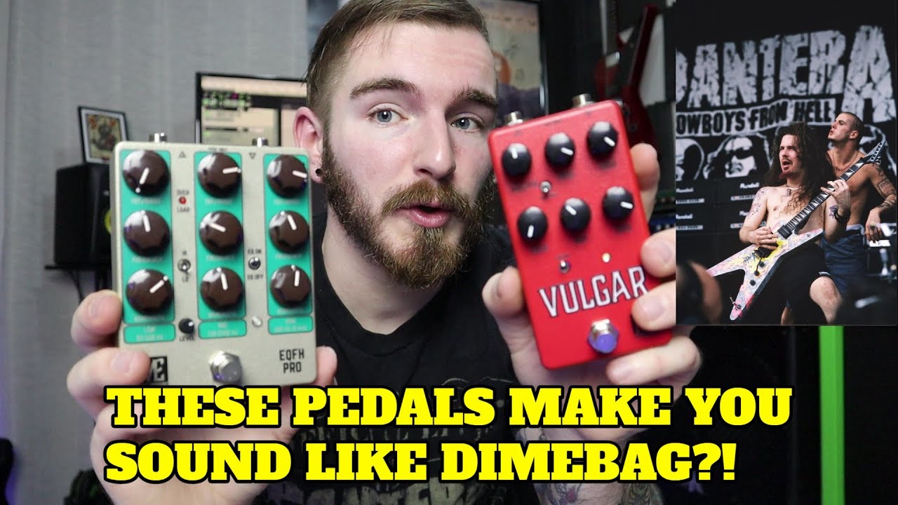 Dimebag's Tone Using PEDALS?! - Master Effects Vulgar & EQFH Pro vs Randall RG & Furman PQ3