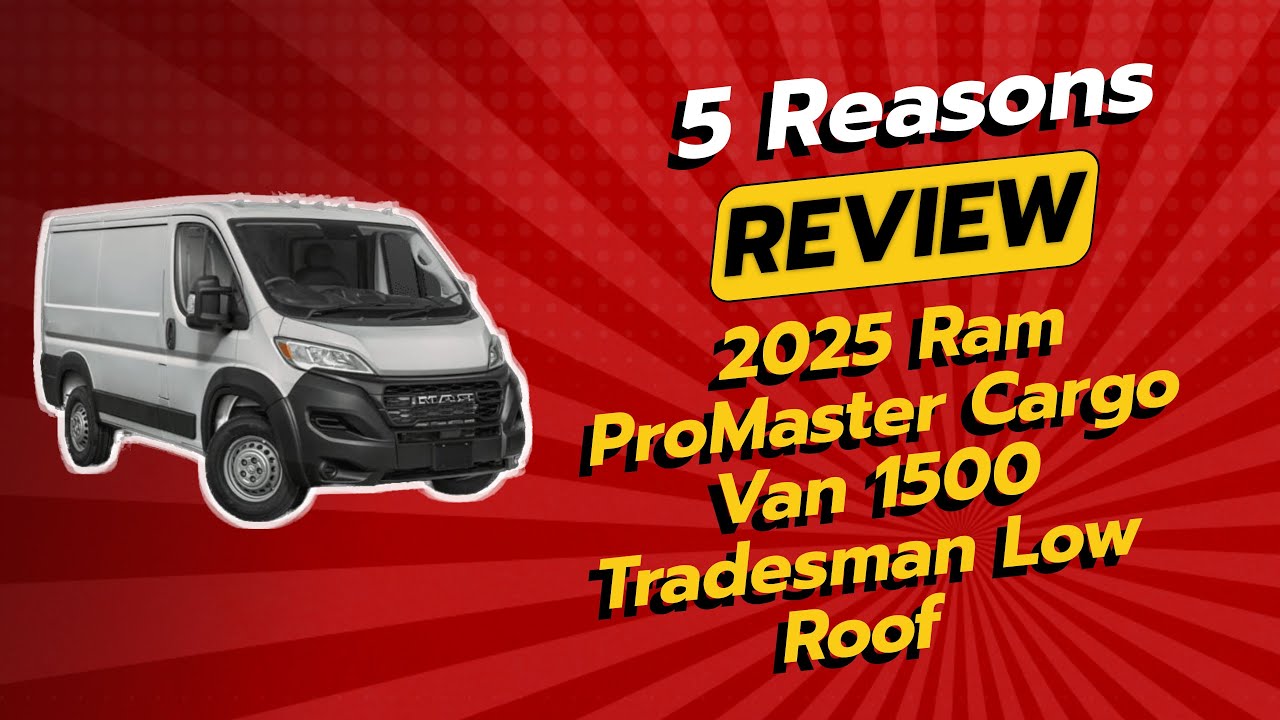 2025 Ram ProMaster Cargo Van Review | 5 Reasons to Buy or Not! 🚐💼