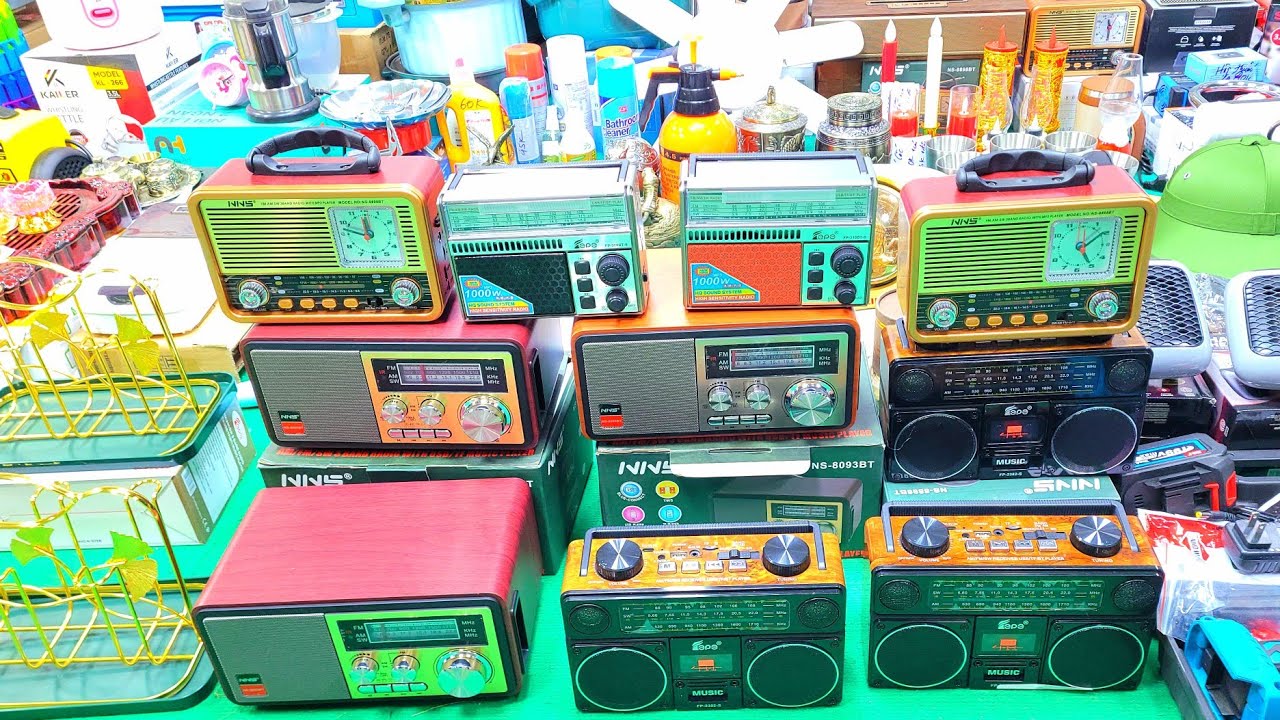 Em về lô Đài Fm nhật, Radio nhật bãi, bơm xe nhật 2 ti, đồ nhật bãi chưa qu sử dụng