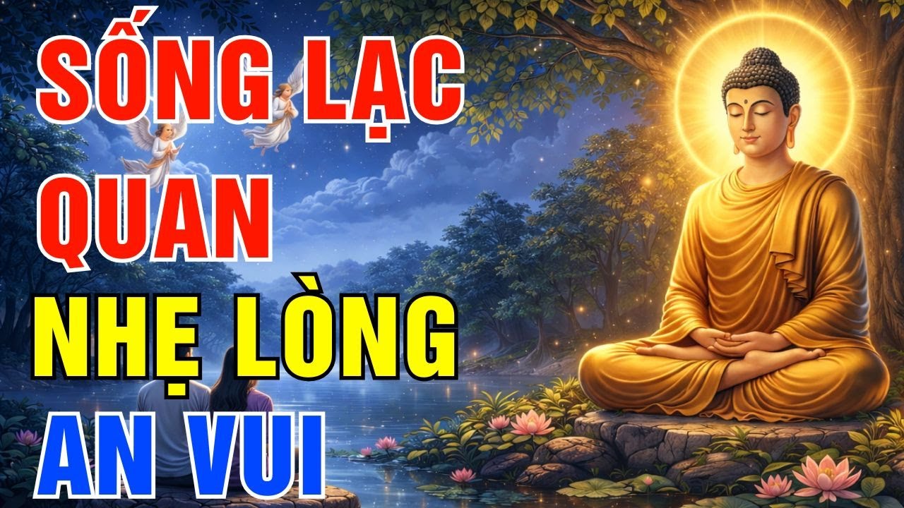 Phật Dạy Cách Sống Lạc Quan Buông Ưu Phiền, Nhẹ Lòng An Vui - Ai Đang Khổ Hãy Nghe Một Lần!