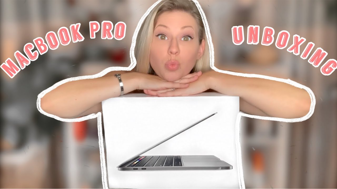 NEW 13” MACBOOK PRO 2020 UNBOXING | is this the laptop all YouTubers should use?! | K.aylene