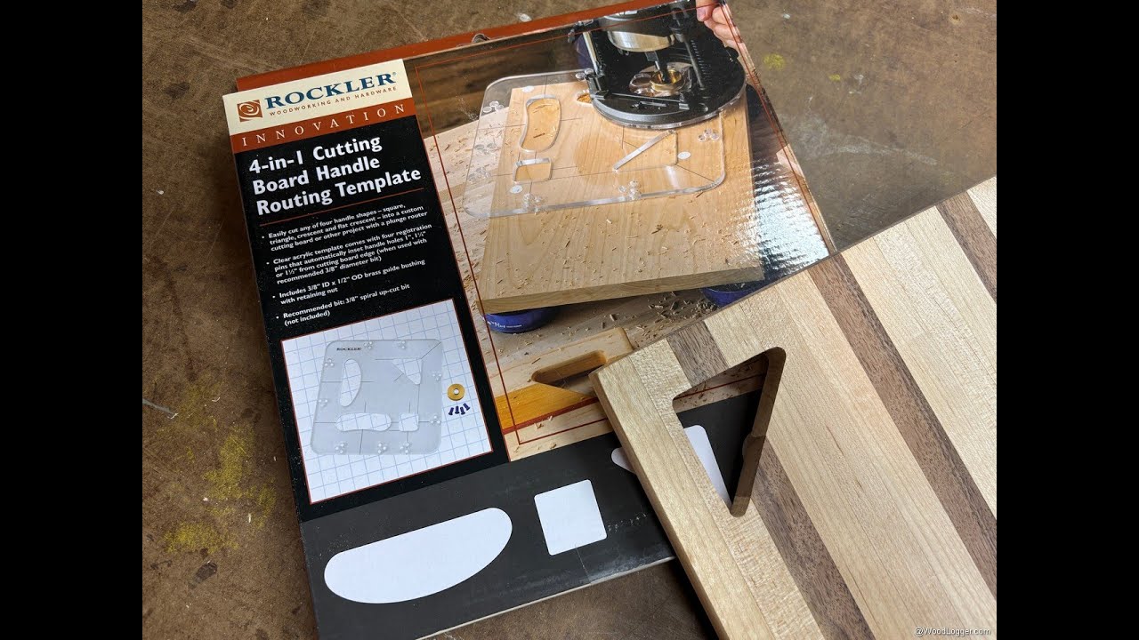 Rockler Cutting Board Template - Review (woodlogger.com)