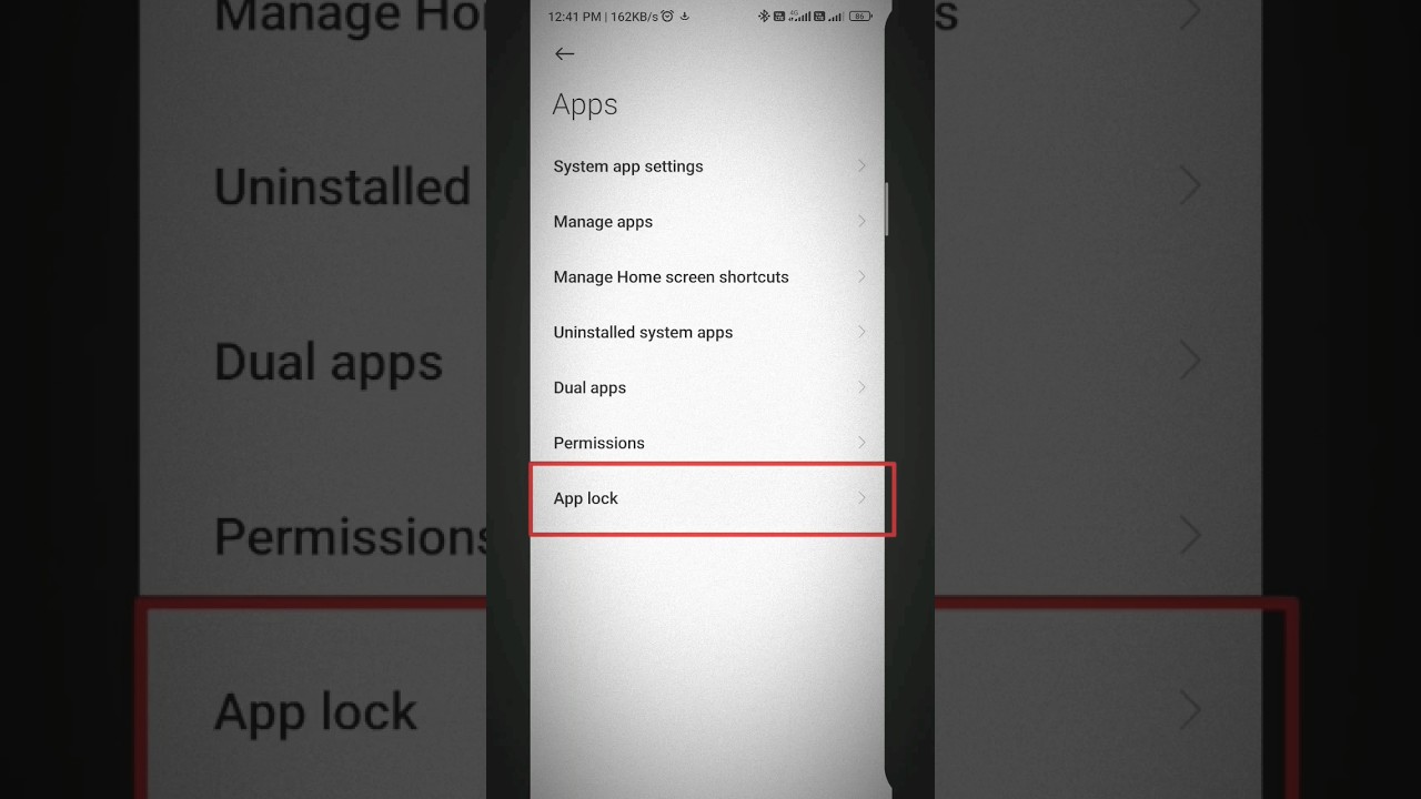 Hide App Lock Pattern | How to lock any app on Android | #shorts #viral