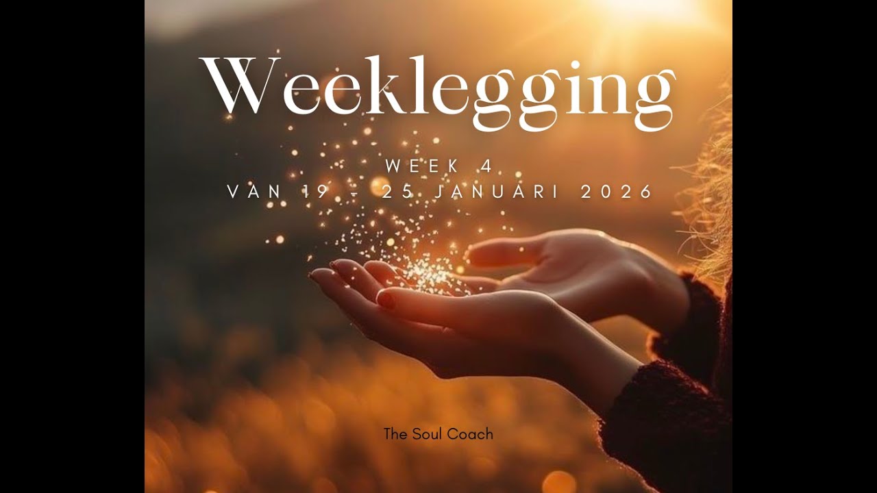 Weeklegging week 4 - Van 19 januari tot en met 25 januari 2026