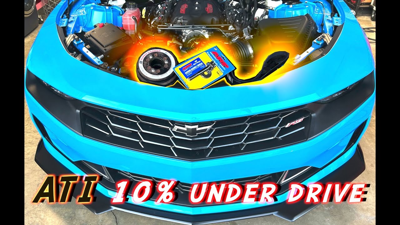 Camaro LT1 ATI 10% Under Drive Pulley Install