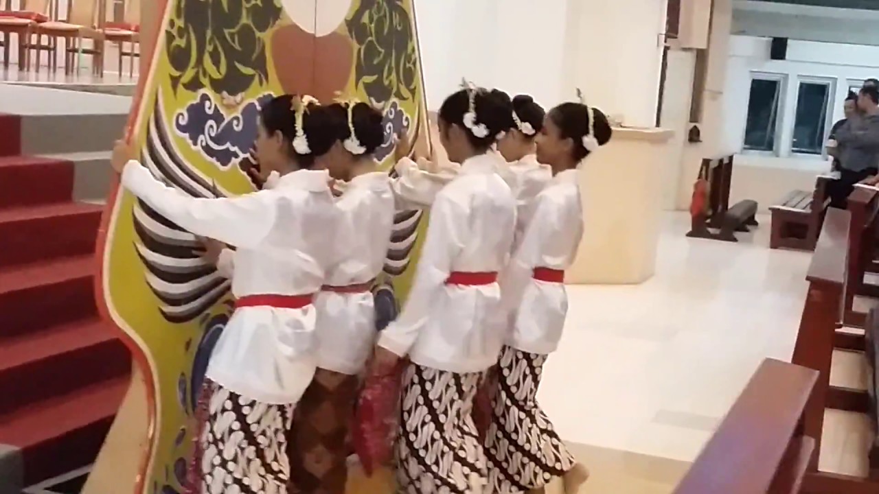 Misa Inkulturasi Jawa Gereja St. Petrus Palembang (Part 1A)