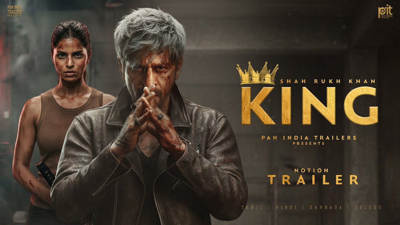 KING - Notion Trailer 2 | Shah Rukh Khan | Deepika Padukone | Siddharth Anand | Anirudh
