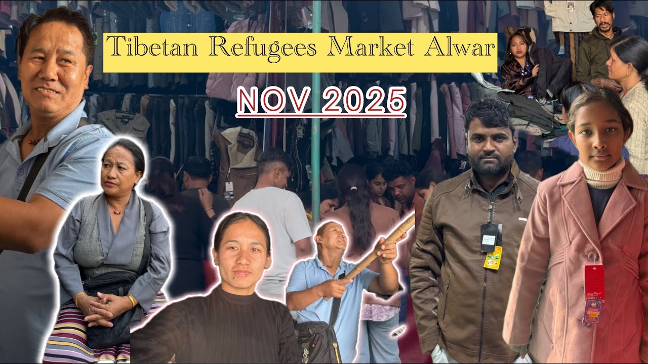 Tibetan Market Alwar #Rajesthan #tibetanmarket #alwar 