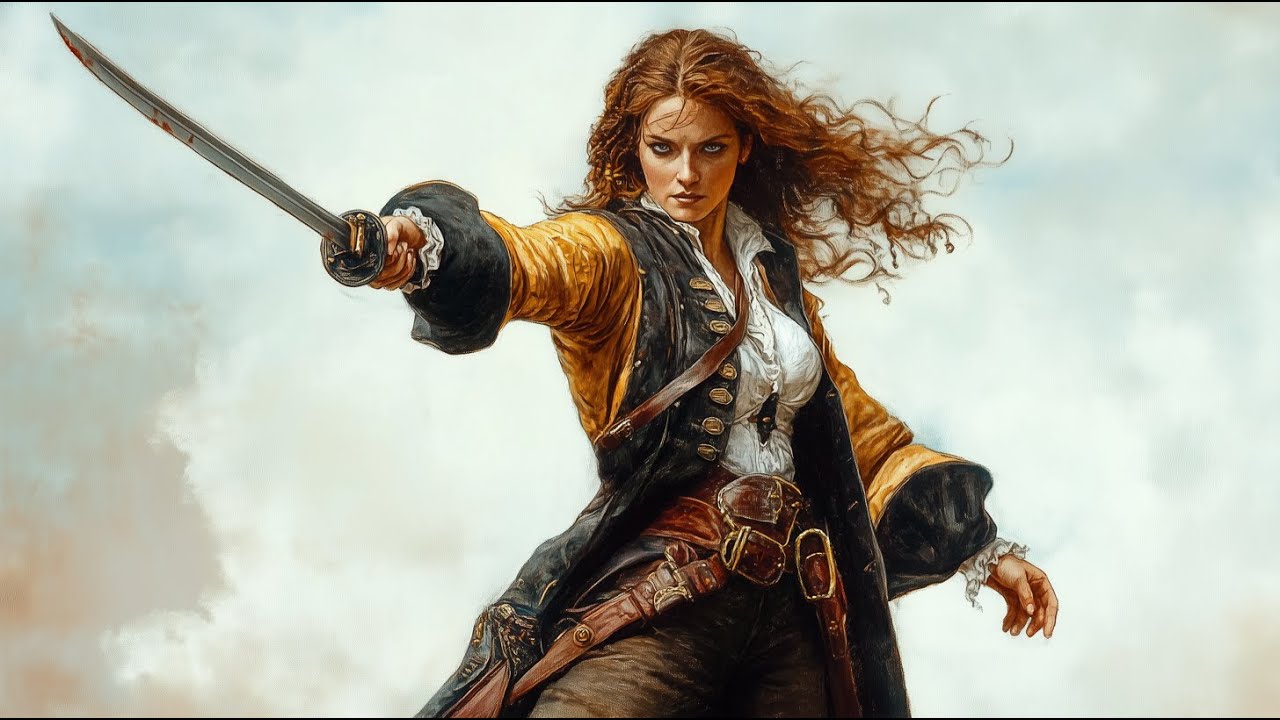 Pirates' Fate &ndash; Blackbeard, Anne Bonny & Henry Morgan | Epic Pirate Ballad | Sea Shanty (Lyrics)