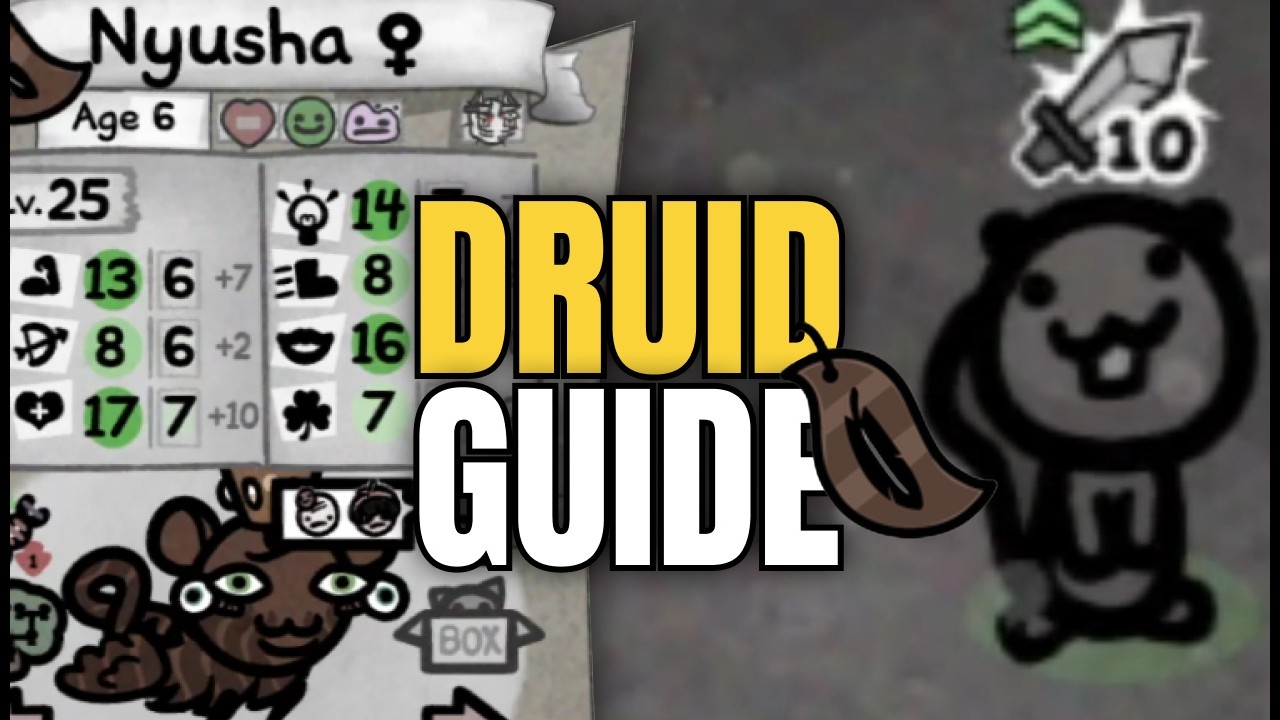 Mewgenics Druid Guide: Best Builds, Summons, Combos and Synergies.