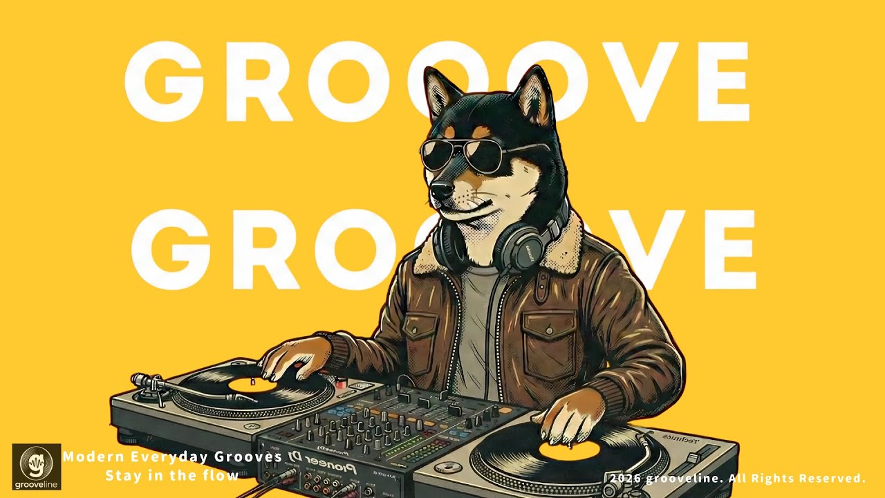 【Playlist】GROOVE POP｜心地良いリズムがほどよい Cool & Laid-back｜Chill JAZZ POP hop