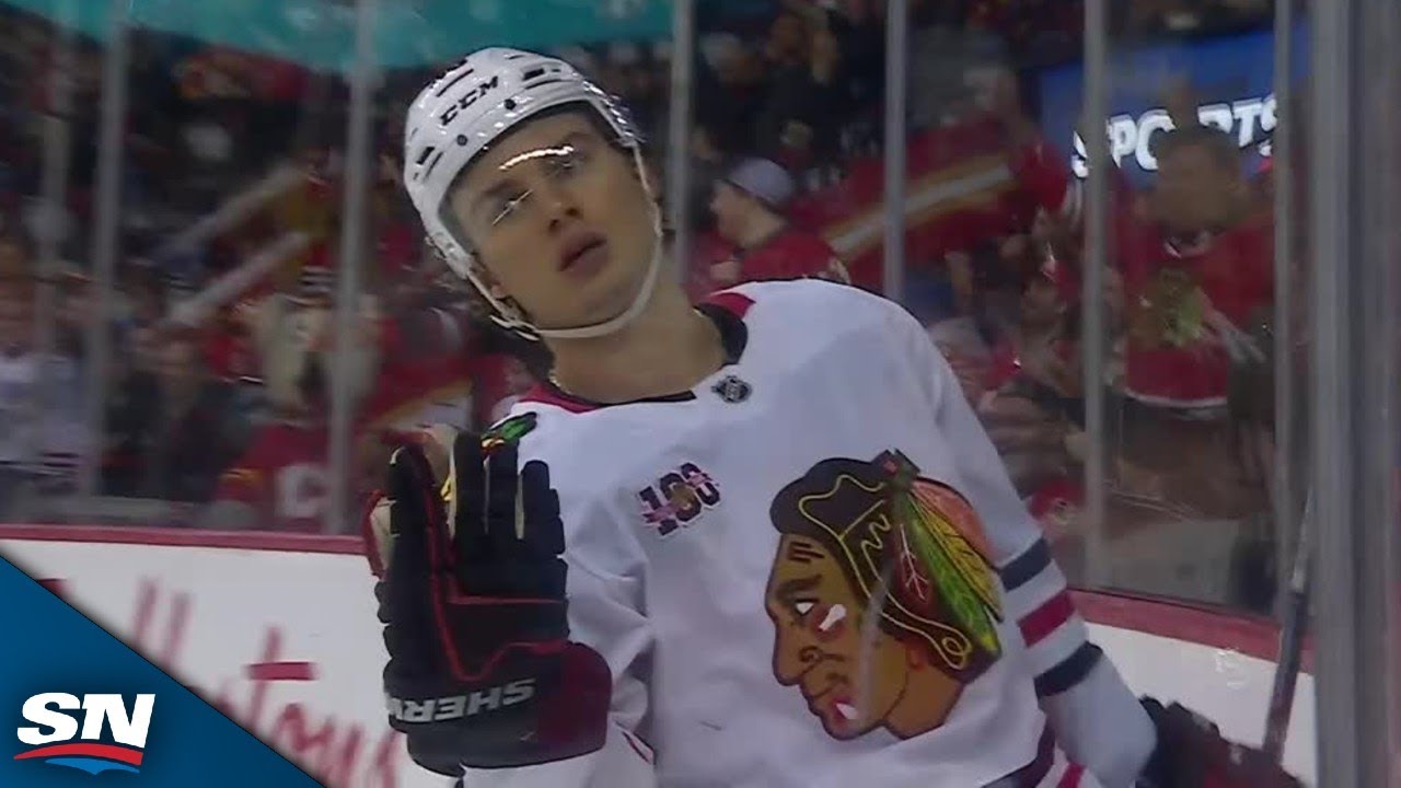 Blackhawks' Connor Bedard Shows Off Incredible Hands With Takeaway And Goal