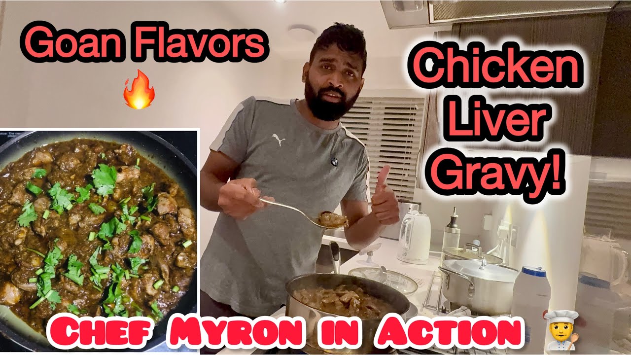 Рецепт подливки из куриной печени по-гоански | Особенный ужин Майрона! #goanvlogger#konkanivlogs#...
