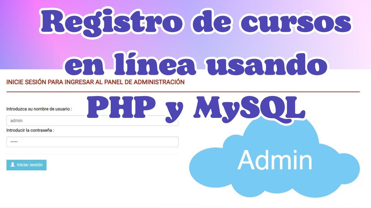🎓💻 Crea un Registro de Cursos en Línea con PHP y MySQL | Tutorial con Código Gratis 🚀🔥