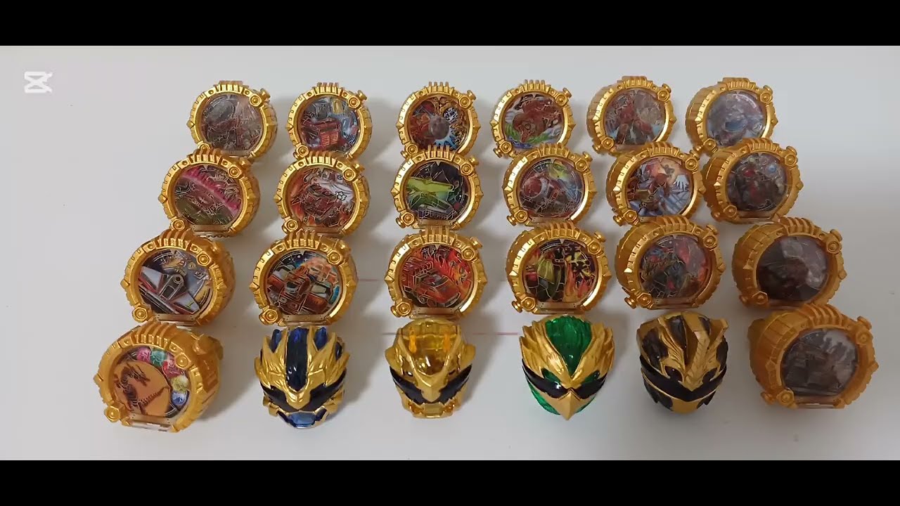 【ナンバーワン戦隊ゴジュウジャー最終回記念】1年間集めたセンタイリングを数えてみた！【ナンバーワン戦隊ゴジュウジャー】