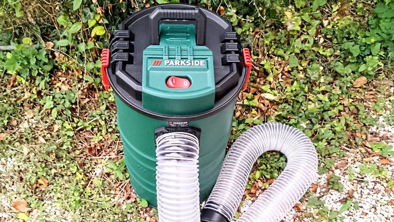 Parkside PASA 1200 A1, aspiratore per macchine stazionarie. 1ª parte: panoramica.