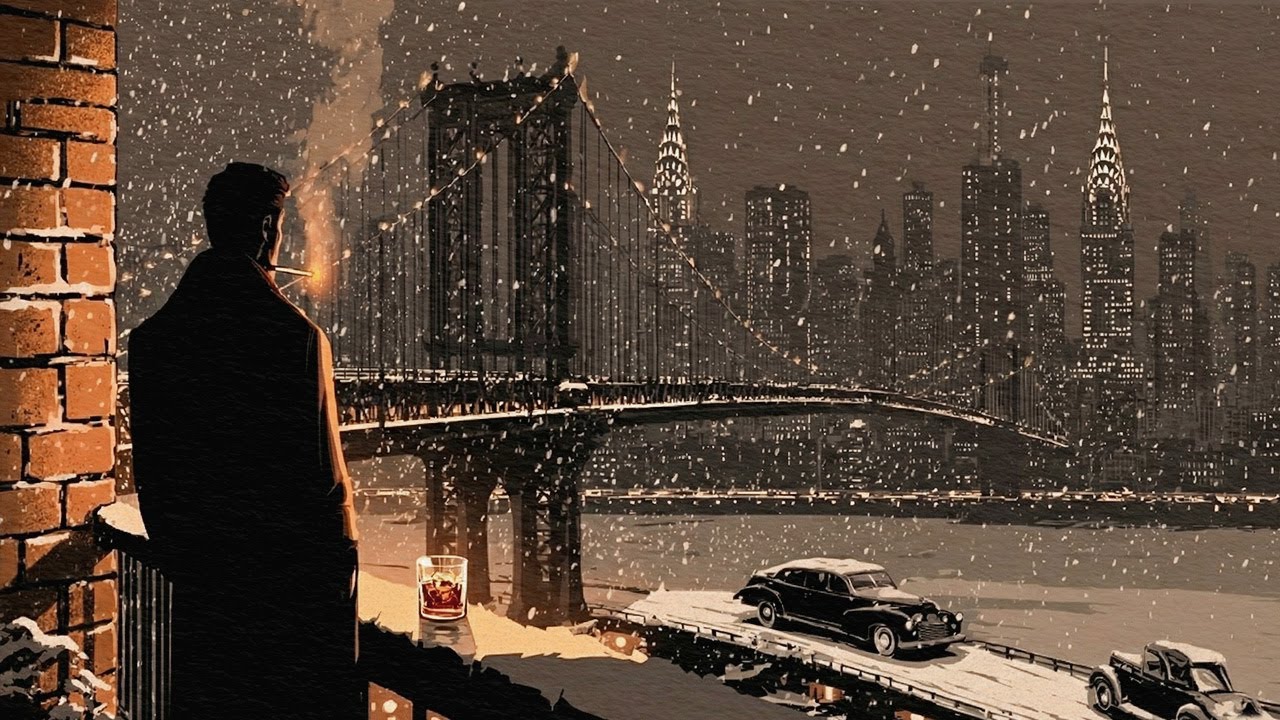 【FOCUS JAZZ】Snow on the Bridge | Inner Work Music for Study & Calm Reflection | 3 HR