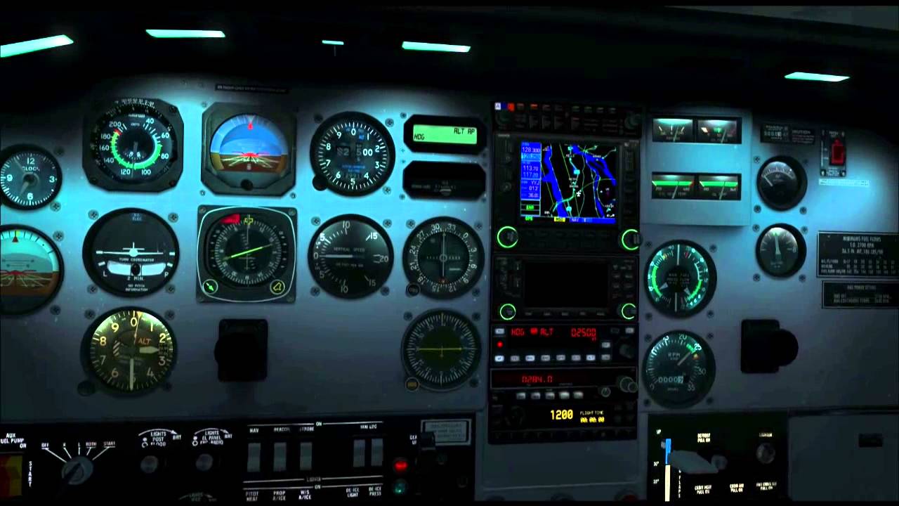 [FSX Max Settings] FTX Vector Night Lighting