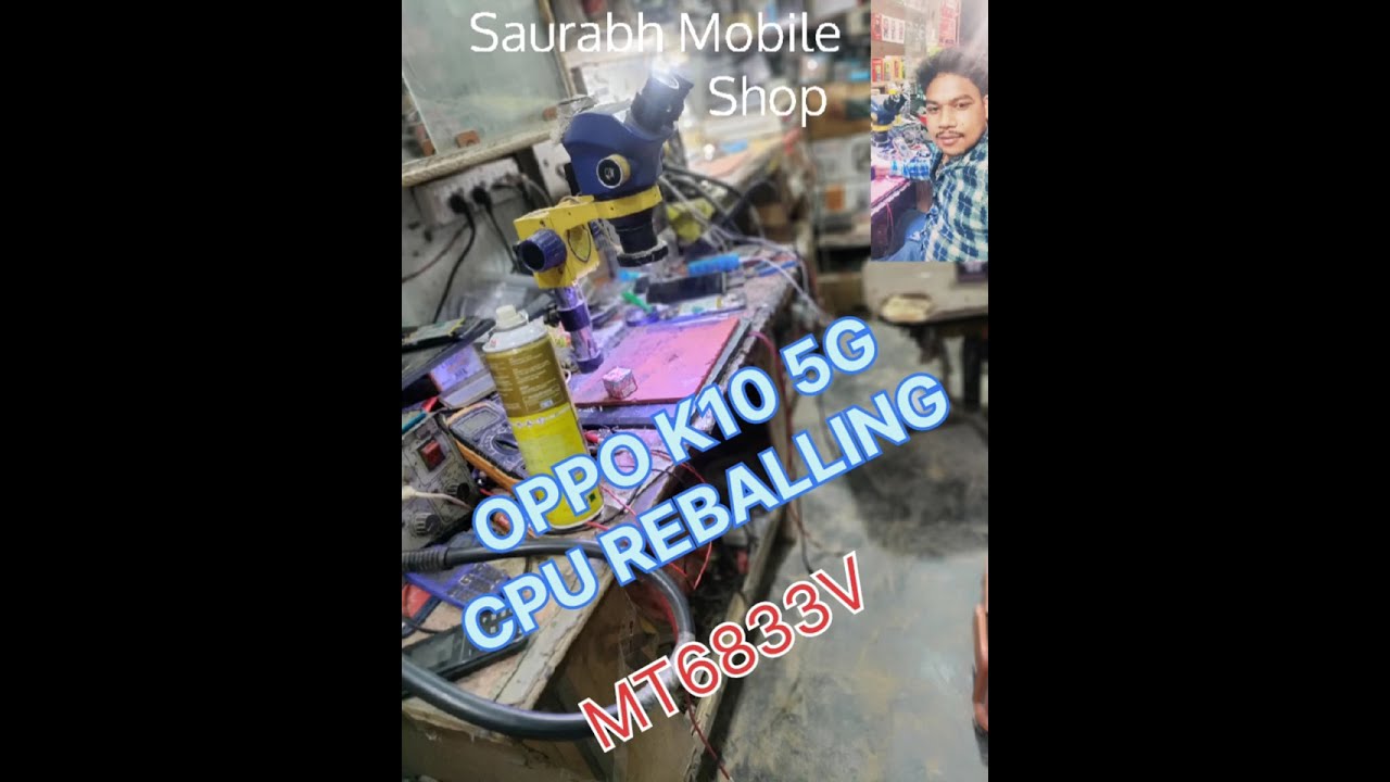 Oppo K10 5G Dead Problem Solution Cpu Reballing || Oppo K10 Cpu rebol