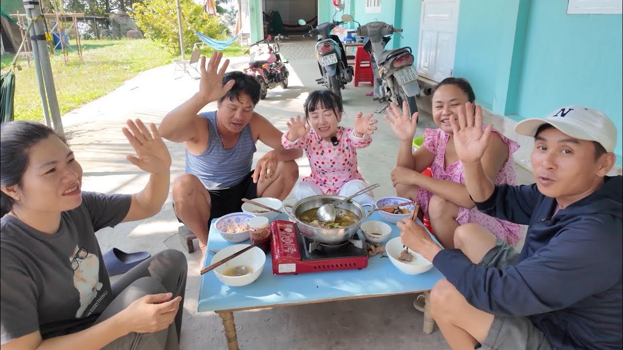 Dạo 1 Vòng Chợ Quê. Chị 2 Làm Ẩm Thực Miền Tây Siêu Ngon. || Ut Mini. 
