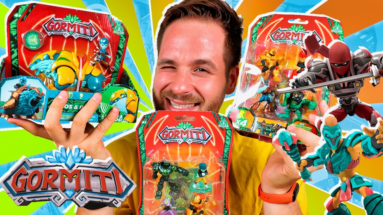 Gormiti Series 2 Wave 4 UNBOXING DE LOS PACKS DE 4 GORMITIS Y EL PACK DE LA HYPERBEAST en Pe Toys