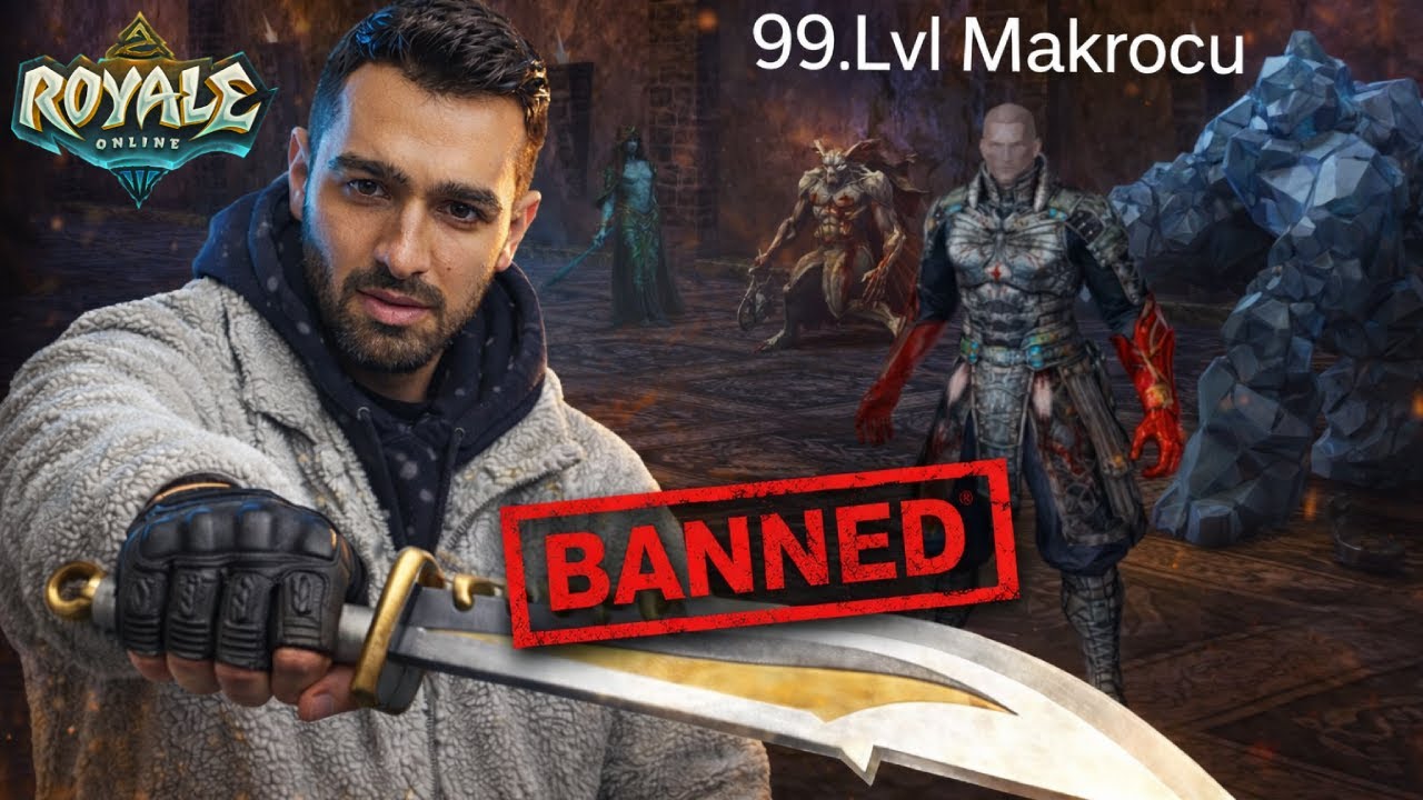 Royale Online - Sürgün Mağarası Macroları !!! BANNED! (Tek Tek Yakalamaca)  #royaleonline #royale2