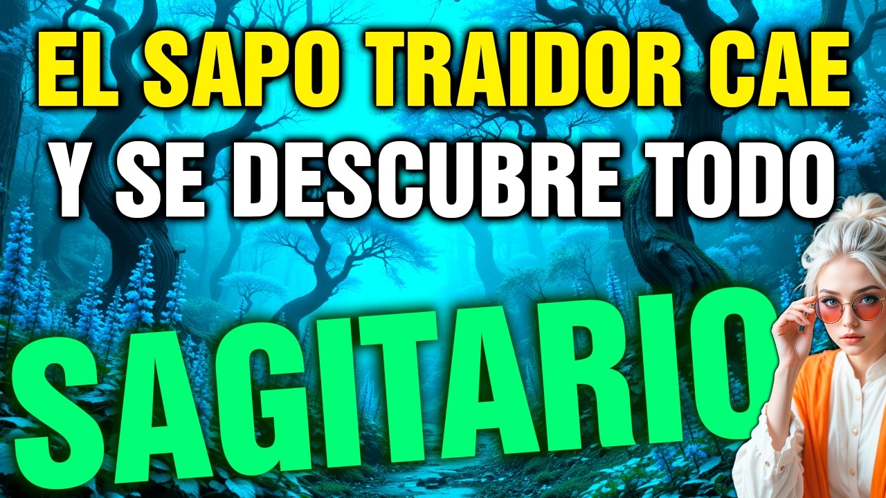 sagitario 😱 alguien de TU CÍRCULO TE QUIERE ROBAR, HOY SE DESTAPA su VERDAD MÁS SUCIA 💥