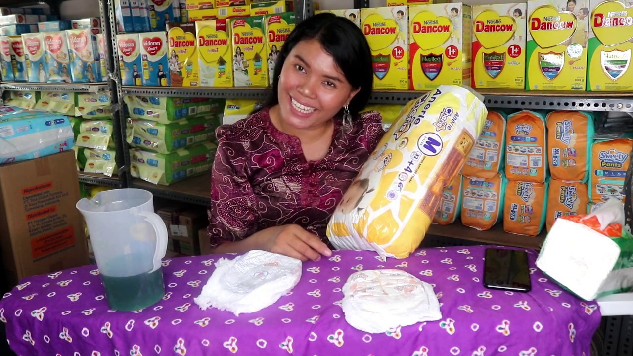 REVIEW DIAPERS CHERIS DAN SWEETY SILVER KARAKTER