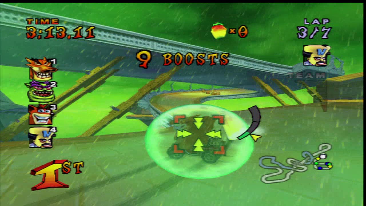 Crash Nitro Kart Thunder Struck PS2 Tiny