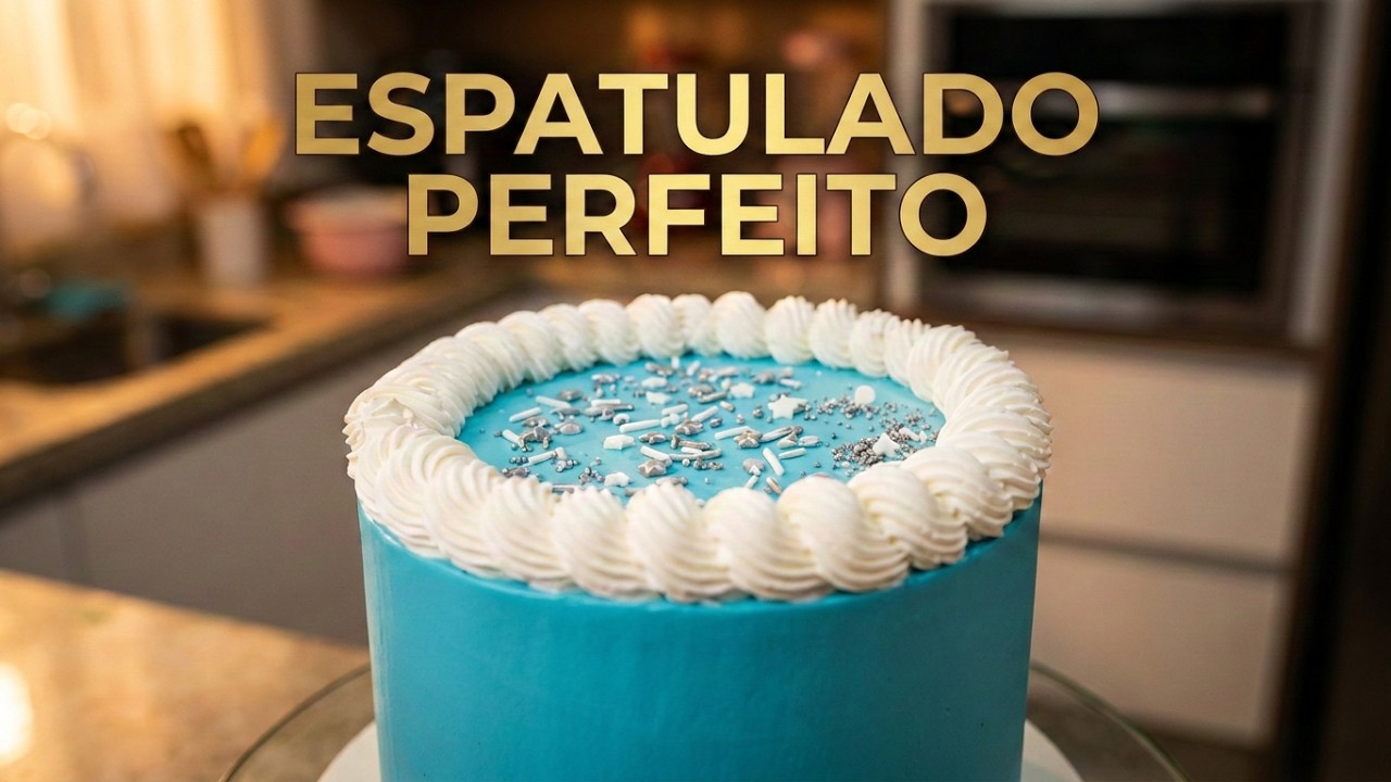 O SEGREDO DO ESPÁTULADO PERFEITO/ UMA DECORAÇÃO SIMPLES E UM RESULTADO INCRÍVEL@PARISCAKEDESIGNER