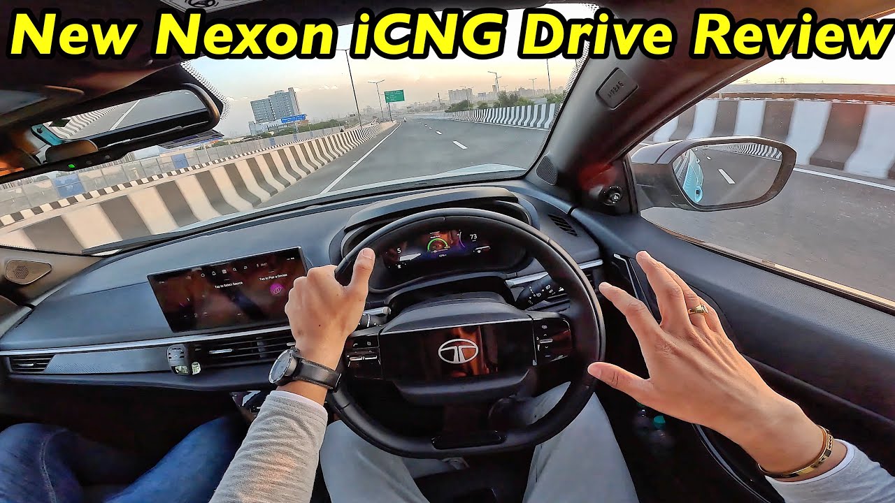 2024 New Tata Nexon iCNG Drive Review and New Features l Most Powerful CNG Car 🔥 @Aayush ssm