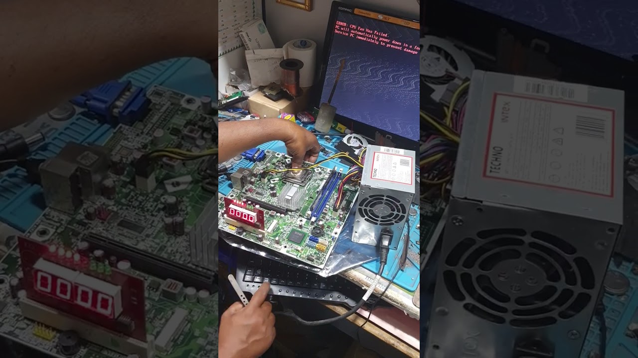 Desktop Motherboard No display Problem Solved.