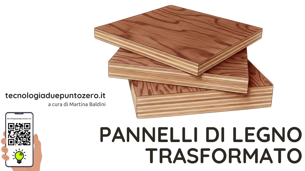 Pannelli di legno trasformato