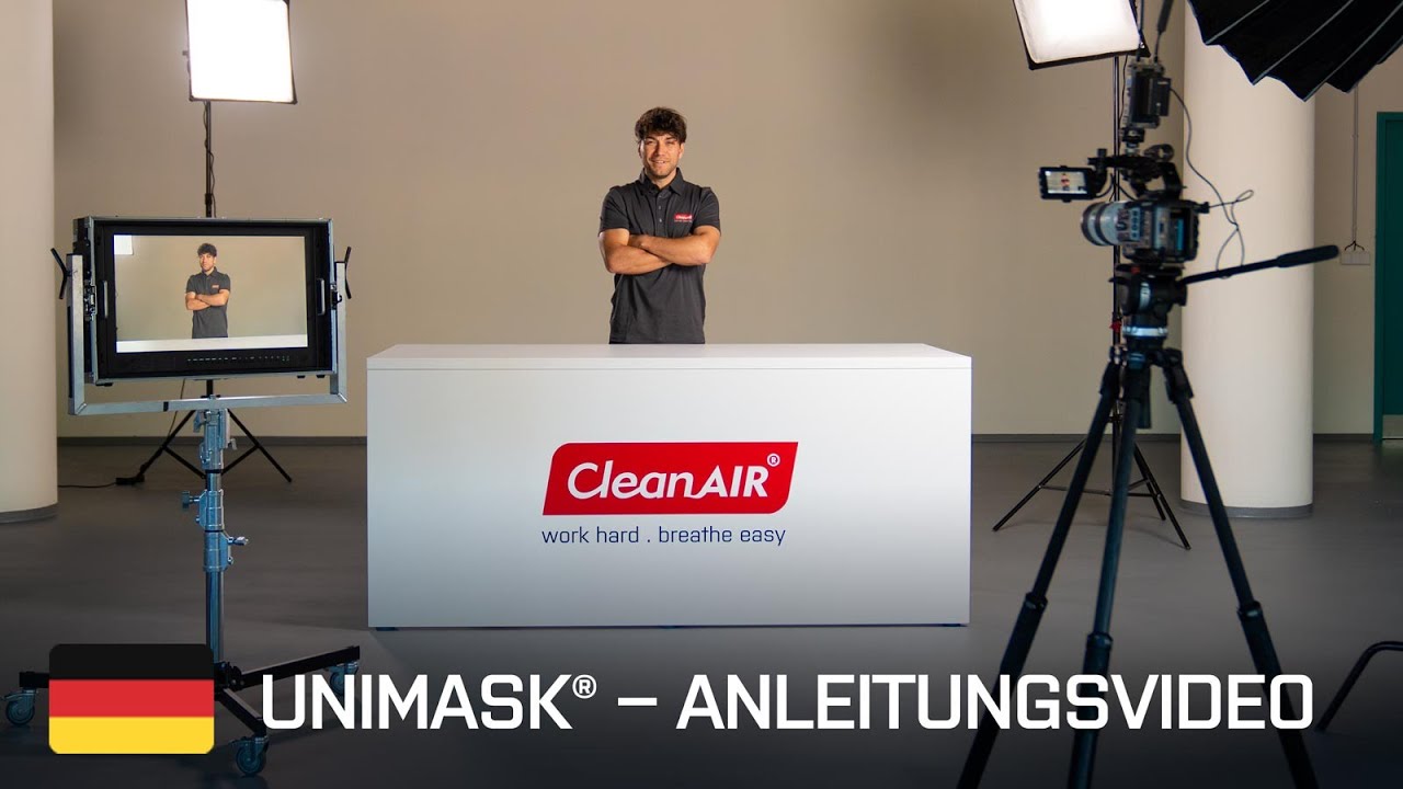 CleanAIR &reg; UniMask&reg; - Anleitungsvideo