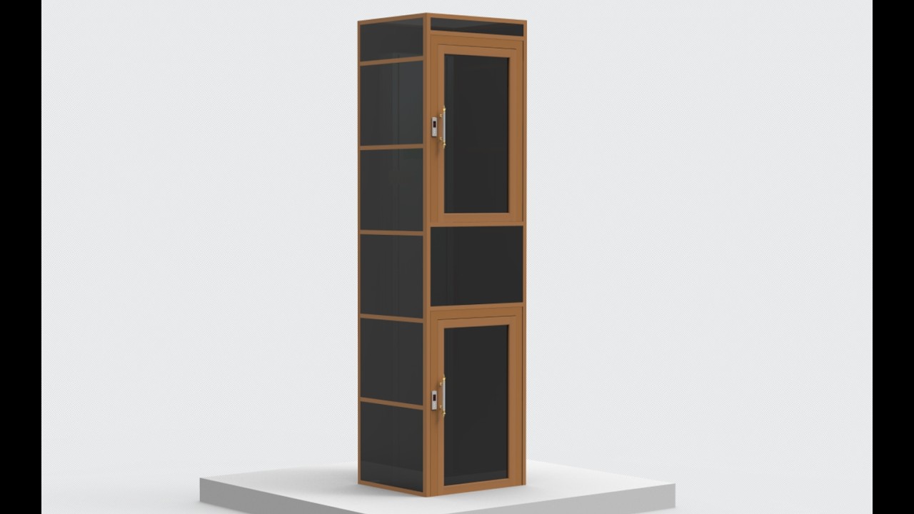 3 75m Home lift with automatic doors for UAE client
