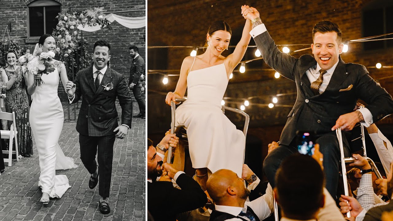 When opposites attract | He's the ying to her yang! | Wedding at Archeo in Toronto