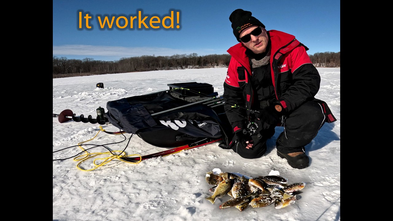 I Finally Cracked Finicky Midwinter Bluegills.