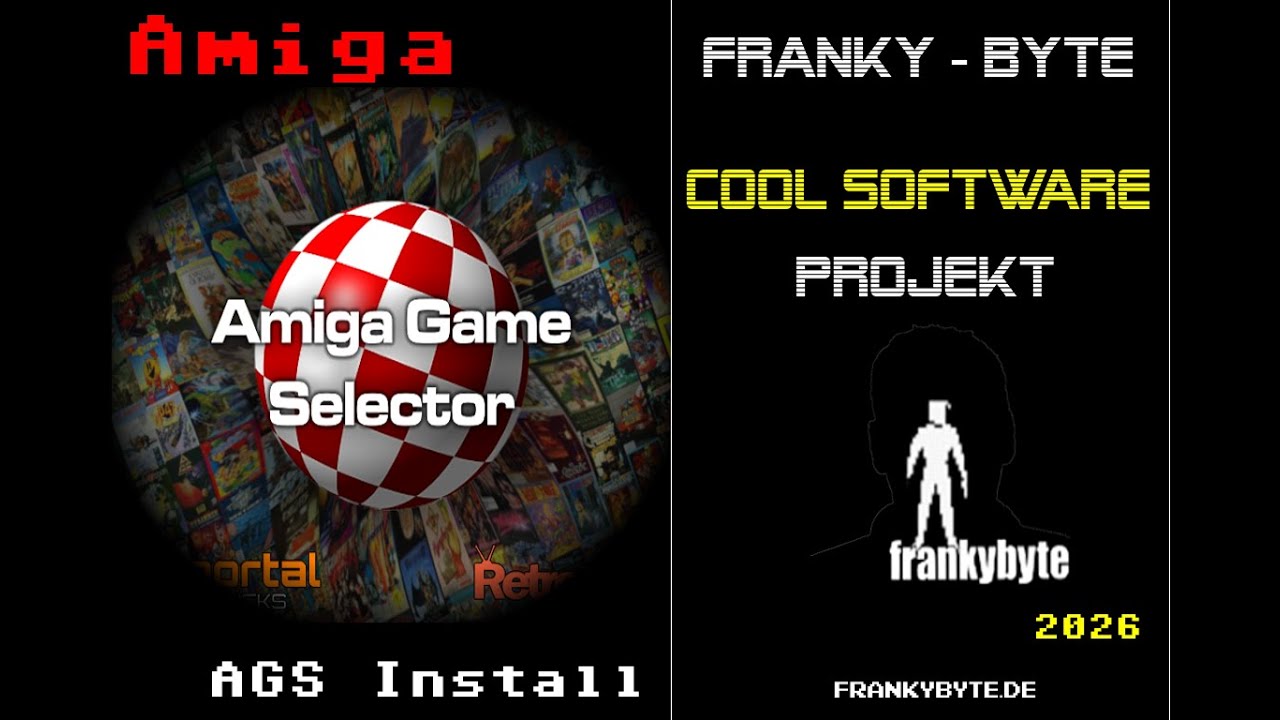 Amiga Cool Software: Install Amiga Game Selector on real Hardware (2026)