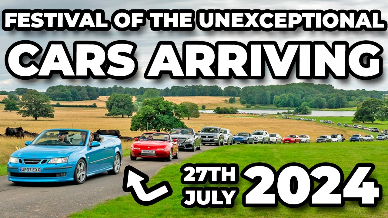 Rare & Forgotten Cars Arriving - Festival Of The Unexceptional 2024 #FOTU