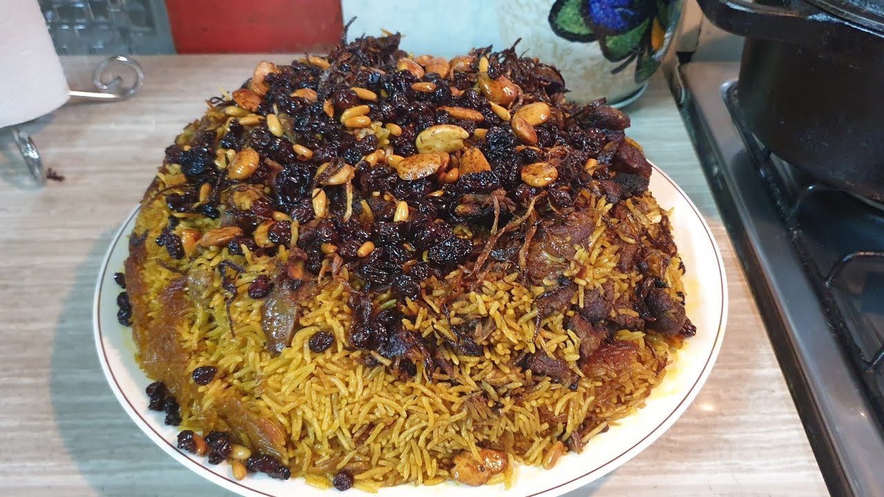 Riz à la viande de mouton recette saoudienne (kabsa)